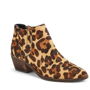 Joie Barlow Leopard Print Boone Calf Hair